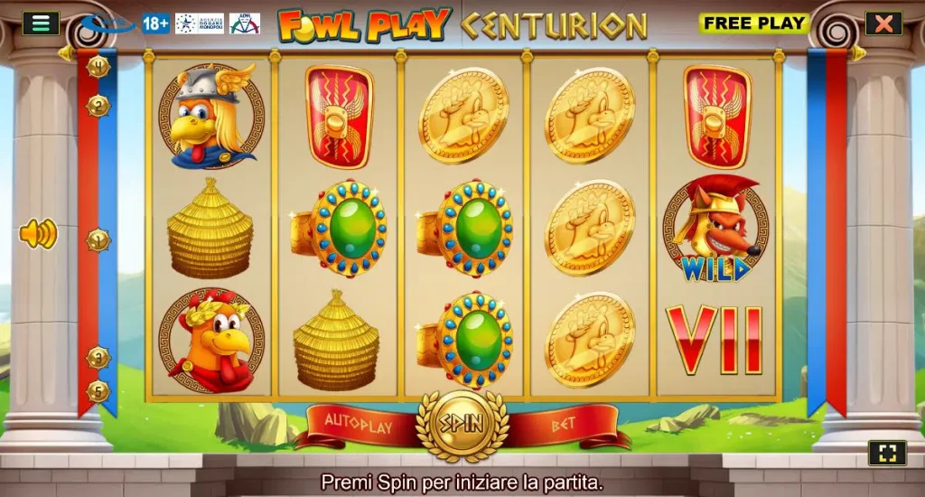 Fowl Play Centurion online