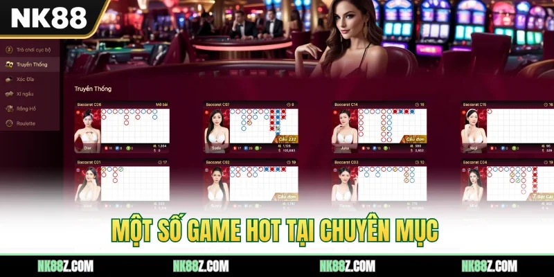 Một số game hot tại chuyên mục